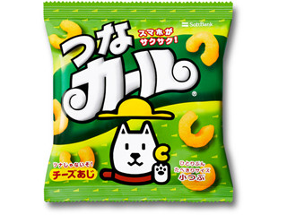 ソフトバンク、明治とコラボのスナック菓子「つなカール」を来店客に配布