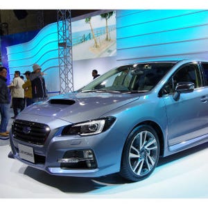 SUBARU「LEVORG(レヴォーグ)」大阪でも熱い視線! 1/4から先行予約スタート