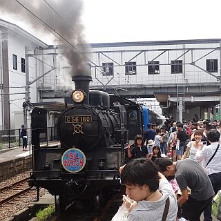 JR西日本、北陸本線米原～木ノ本駅間でC56形牽引「SL北びわこ号」冬季運転