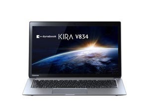 東芝、WQHD液晶13.3型ノートPC「KIRABOOK」のHaswell搭載モデルを米国発表