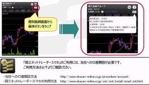 岡三オンライン証券、スマートフォンアプリから株主優待情報が閲覧可能に