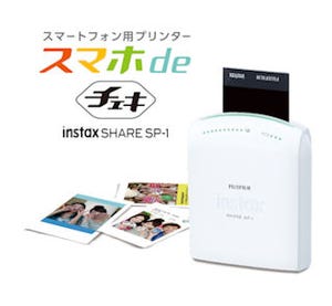 富士フイルム、スマホから「チェキ」プリントできるコンパクトプリンター