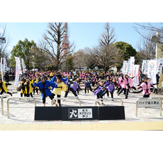 東京大マラソン祭り2014のメイン会場に田中理恵さん、よしもと芸人が登場