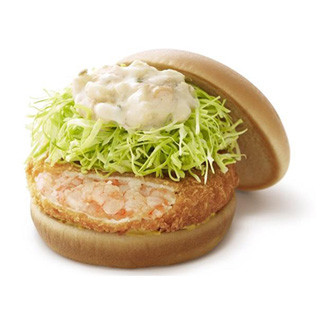 モスバーガー、「海老カツバーガー」をリニューアル発売 - 具材感を強化