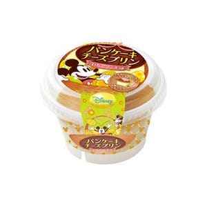 プリンの上にパンケーキ! 「パンケーキチーズプリン」発売 - 協同乳業