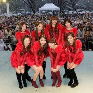 Flower、雪の中でミニスカパフォーマンス! 野外ライブにファン5,000人