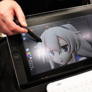 液晶ペンタブレット「Cintiq」シリーズを用いた3Dモデリングを体験 -ワンフェス