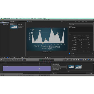 地図情報などを簡単にビジュアル化できるFCPXプラグイン「Data Pop」