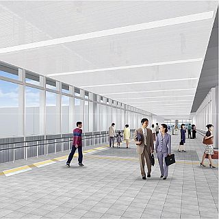 山口県周南市、JR徳山駅で建設中の橋上駅舎と自由通路が今秋から供用開始へ