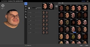 オートデスク、3Dキャラクタ作成ソフト「Character Generator」を無償公開