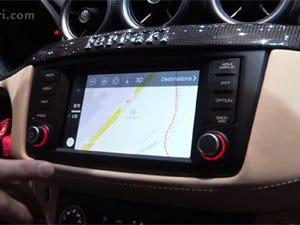 フェラーリが「CarPlay」のデモ動画を公開