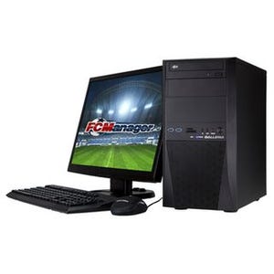 ドスパラ、サッカーチーム育成ゲーム「FCマネージャー」推奨PC