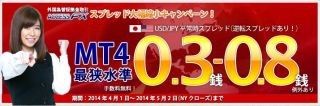 日産センチュリー証券、「アクセスFX」で大幅スプレッド縮小キャンペーン