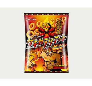 通常の"激辛"では物足りない人に「ゲキカラリアット ハバネロチリ味」発売