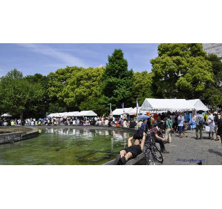 東京都・日比谷公園でビルマの新年を祝う「ダジャン」開催 - 屋台もずらり