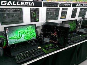 独自スイッチ採用のRazer製キーボードをドスパラ秋葉原本店/パーツ館で先行展示