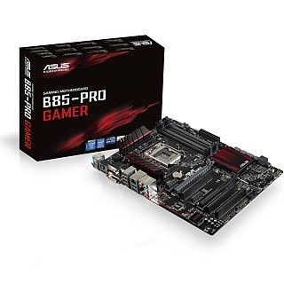 ASUS、ゲーム用にオーディオと通信機能を強化したIntel B85のATXマザー