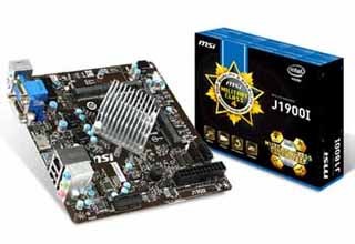 MSI、Celeron J1900搭載でTDP10Wの低省電力Mini-ITXマザーボード