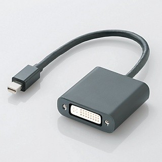 エレコム、DVI・VGA・HDMI対応のMini Displayport変換アダプタ