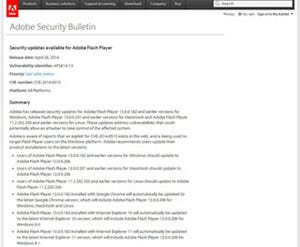 Flash Player最新プログラム配布 - 遠隔操作やコード実行の恐れ