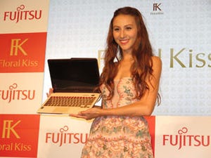 わたしの好きなわたしになれる - 道端カレンもイチオシの富士通女性向けノートPC「Floral Kiss」発表会