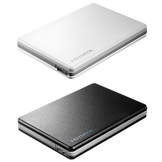 アイ・オー・データ、USB 3.0ポータブルHDD「超高速カクうすLite」新モデル