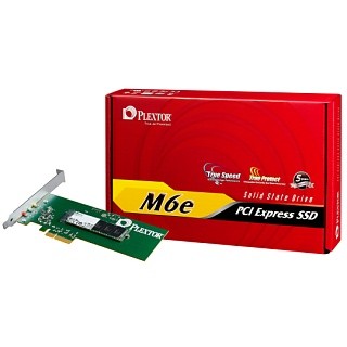 PlextorブランドのPCIe x2高速SSD「M6e PCI Express SSD」 - SATA 3.0(6Gbps)のSSDを超える性能を見た