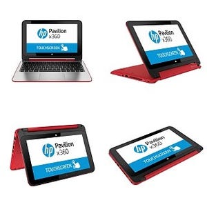 日本HP、360度の回転液晶を備えた4モード変形の11.6型モバイルノート