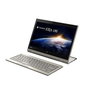 東芝、七変化ノートPC「dynabook KIRA L93」 - KB脱着と360度ヒンジで