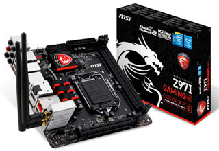 MSI、Z97搭載でIEEE802.11ac対応無線LANモジュールを備えたMini-ITXマザー