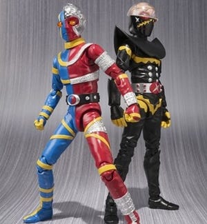 元祖『キカイダー』からキカイダー＆ハカイダー、サイドマシーンがフィギュア化