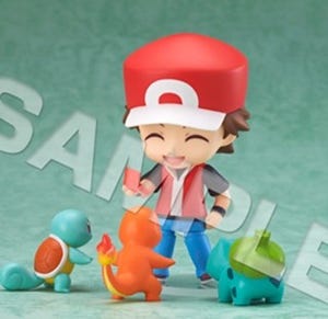 『ねんどろいど レッド』は御三家つき!『Ｘ・Ｙ』ではポケモン交換1億匹目前