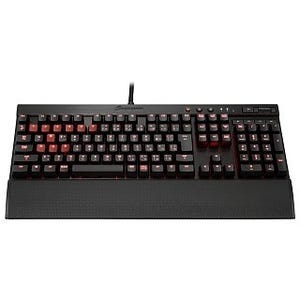 CORSAIR、Cherry MX Blue採用のゲーミングキーボードを2モデル