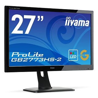 iiyama、リフレッシュレート144Hzでゲームや映像を滑らかに映す27型液晶