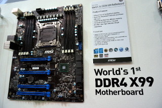 COMPUTEX TAIPEI 2014 - MSI、USB 3.1やIntel X99搭載DDR4対応モデルなど未発表マザーボードを公開