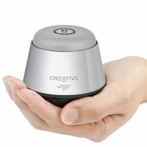 3,000円で買えるシンプルなデザインのBluetoothスピーカー「Creative Woof」