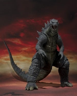 ハリウッド版『GODZILLA』のゴジラ(2014)が早くもMonsterArtsでフィギュア化