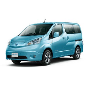 日産「e-NV200」同社EV初の商用車を10月発売! バンとワゴン設定