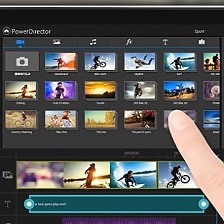 CyberLink、タブレット向けに無料の動画編集アプリ「PowerDirector」を提供