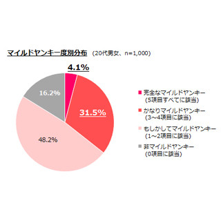 "マイルドヤンキー"はモテる!? -恋愛経験が豊富であることが判明