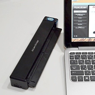 Wi-Fiとバッテリ駆動に標準対応した軽量小型のモバイルスキャナ - PFU「ScanSnap iX100」を試す