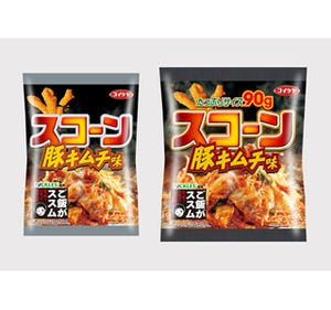 スコーンが「ご飯がススムキムチ」とコラボ! 鉄板で焼いた豚キムチの味わい