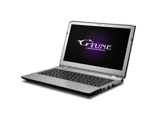 G-Tune、2,560×1,440解像度のIGZO搭載13.3型ゲーミングノートPC