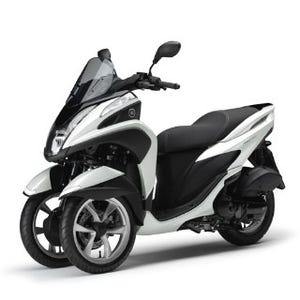 ヤマハ3輪バイク「トリシティ MW125」パワフルで燃費性優れるコミューター