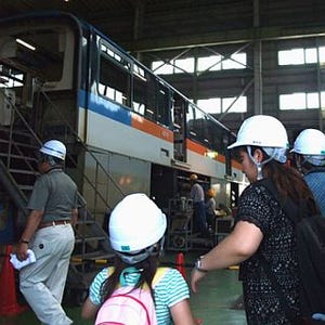 東京モノレール、開業50周年記念して親子向けの車両基地見学会を8月に開催