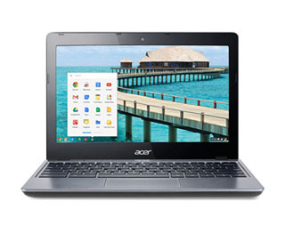 日本エイサー、法人・教育機関向けに11.6型の「Chromebook C720」発表