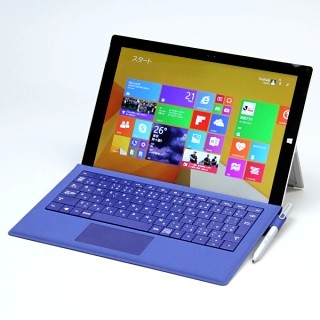 注目株の日本マイクロソフト「Surface Pro 3」 - 高性能・大画面Windows 8.1タブレットはライバル不在か?