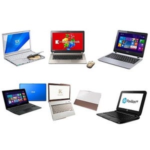 2014年夏版、注目したい&買ってみたいWindows PC - 11型～14型コンパクト&モバイルノートPC編