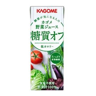 糖質量を抑えた低カロリータイプの「カゴメ野菜ジュース糖質オフ」を発売