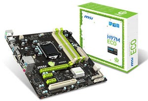 MSI、電球並みの電力で駆動するマザーボード「ECO」にIntel H97搭載モデル